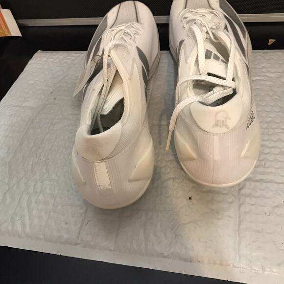 Addidas Adizero Electric Football Cleats Men’s 17 White IE4374 - Picture 9 of 16